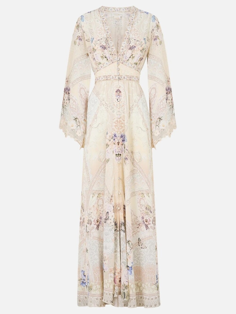 Camilla Laced With Love Kimono-Sleeve Maxi Dress - Picture 6 of 16